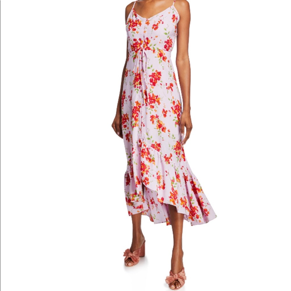 🔥Nanette Lepore floral ruffle  dress✨ - Picture 2 of 8